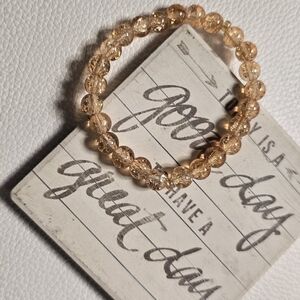 Elegant Gold Beaded Bracelet